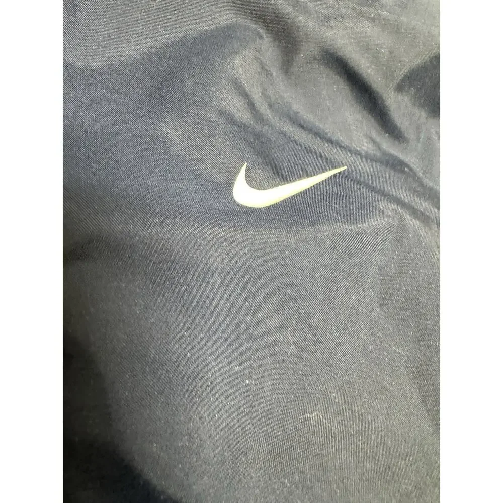 VTG NWT Nike Gray Tag XL Dark Navy Blue Full Zip Mesh Lined Windbreaker Jacket